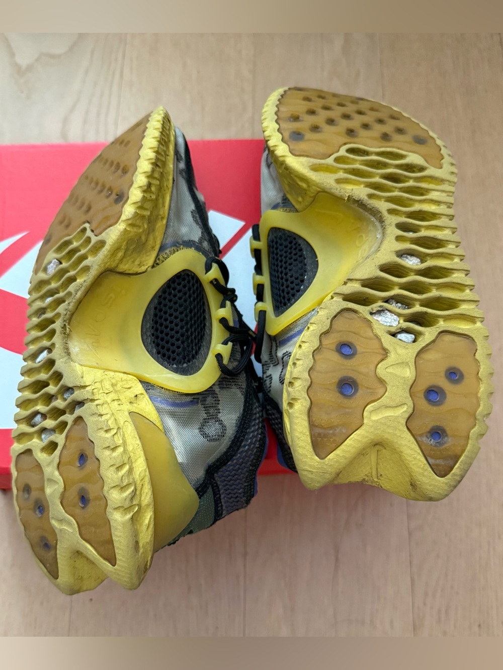 Nike Flow ISPA SE Low top rare Camo Trail Running Hiking Shoes Unisex W8/M7 EUC - Picture 5 of 6
